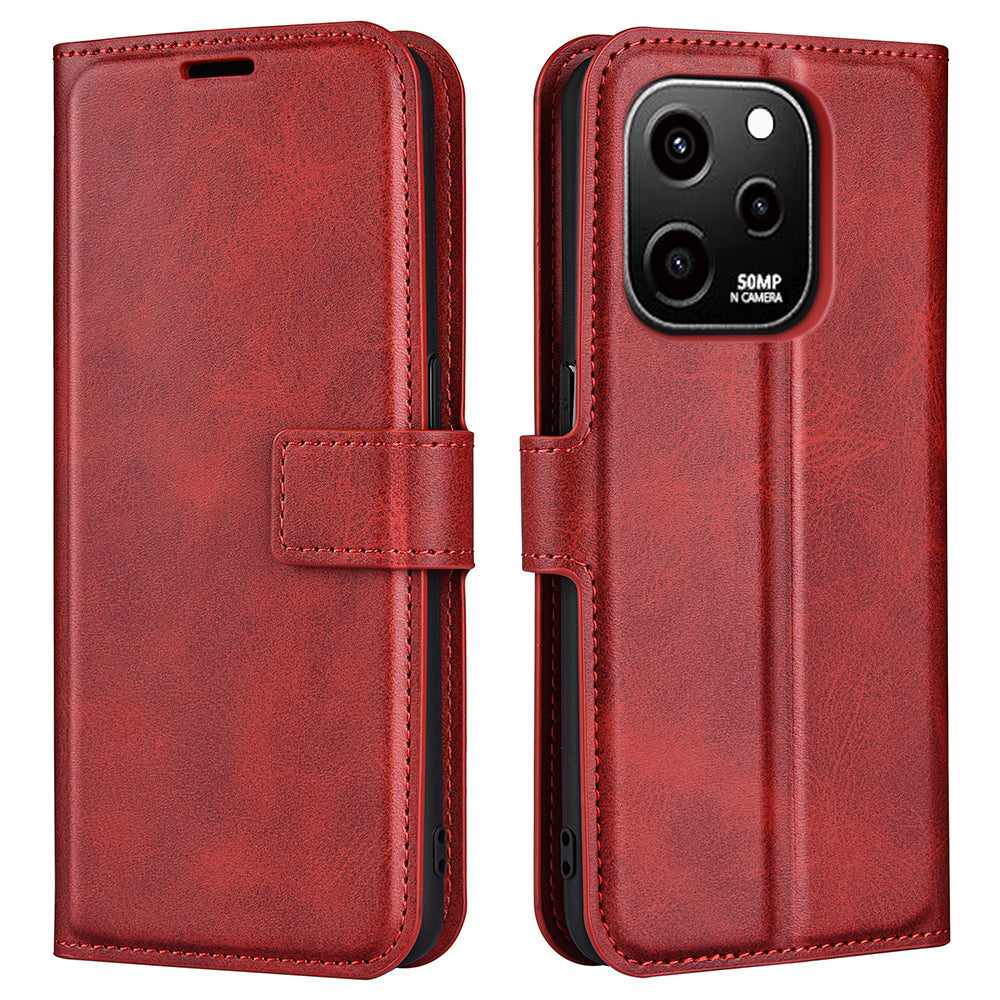 For Huawei nova Y61 4G Calf Texture PU Leather Phone Case Wallet Stand Full Body Flip Folio Square Magnetic Clasp Protective Cover For Huawei nova Y61 4G Calf Texture PU Leather Phone Case Wallet Stand Full Body Flip Folio Square Magnetic Clasp Protective Cover